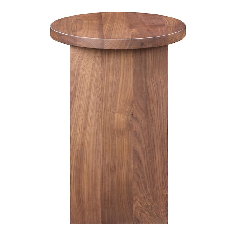 Aurelle Home Modern Geometric Round Accent Table