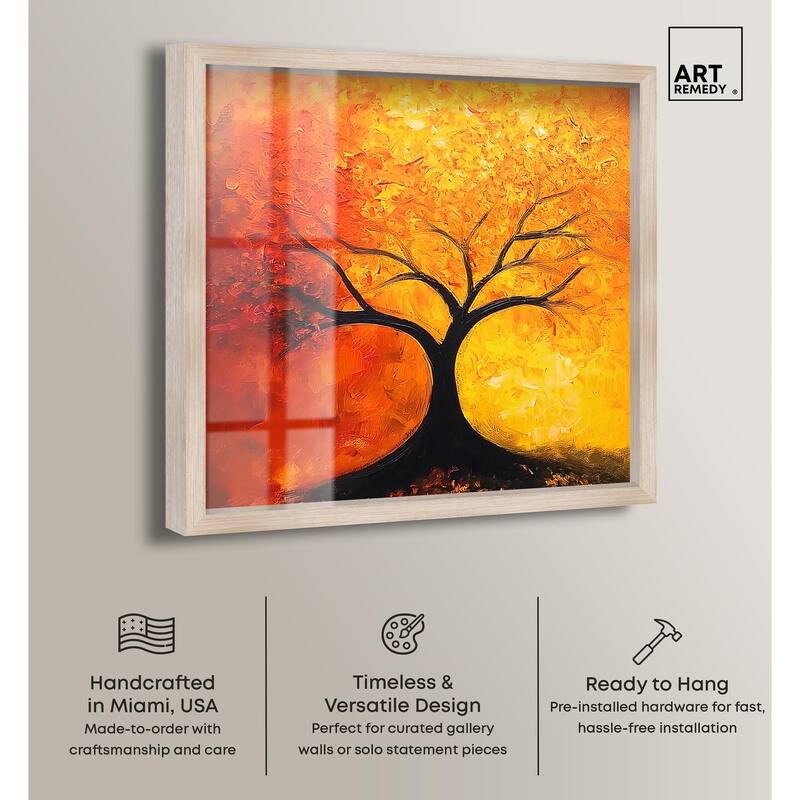 Tree of Opposites I Shadowbox by Art Remedy