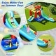 preview thumbnail 6 of 12, Costway 9-in-1 Inflatable Water Slide Kids Bounce Castle Giant Splash - See Details