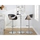 preview thumbnail 38 of 70, Carson Carrington Kanteborg Adjustable Bar Stool with Rounded T Footrest (Set of 2)