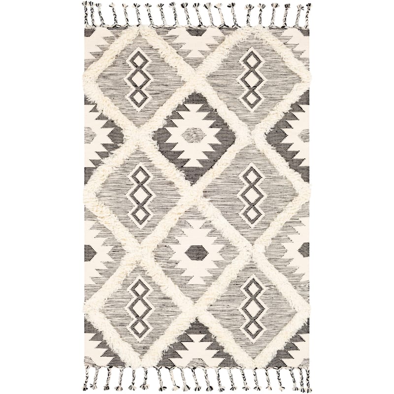 Artistic Weavers Topanga Handmade Wool Scandinavian Tassel Area Rug