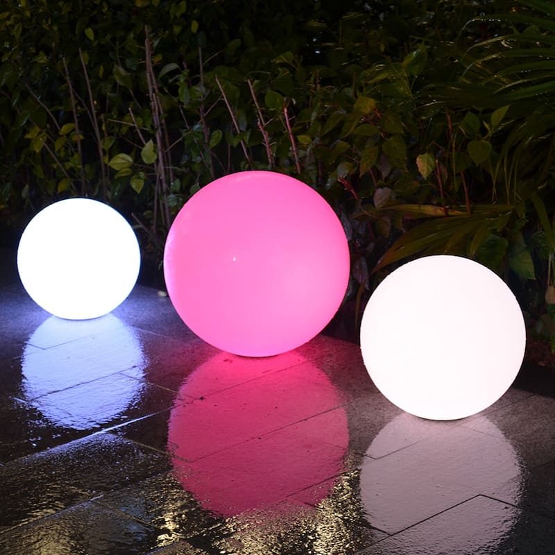 Modern Home LED Glowing Sphere with Infrared Remote Control