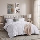 preview thumbnail 2 of 4, Martha Stewart White Goose Feather And White Goose Down Comforter