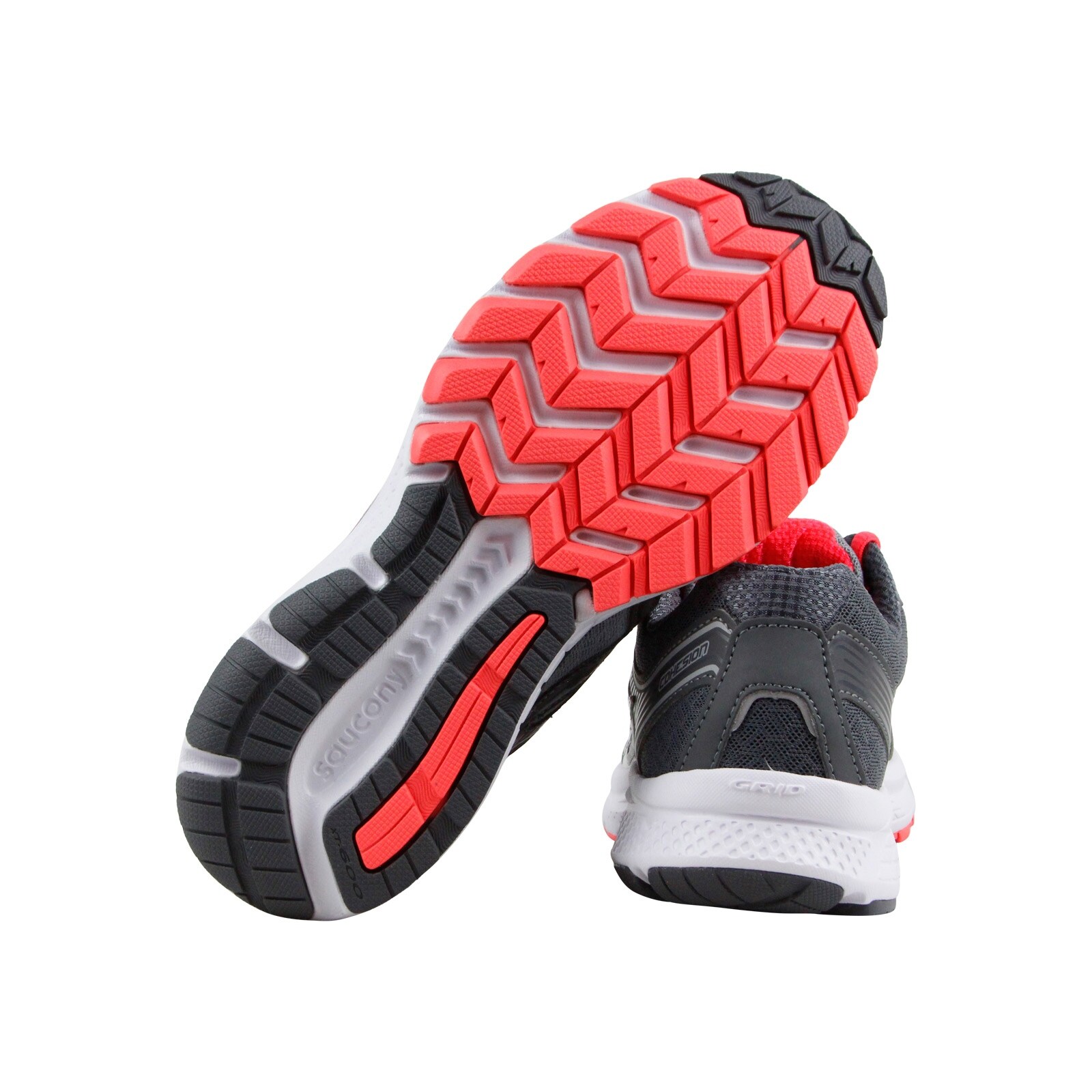 saucony cohesion 10 womens red
