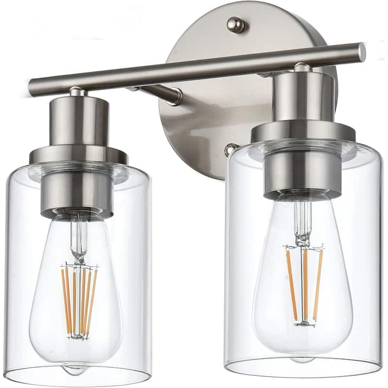 2-Light Bathroom Light Fixtures