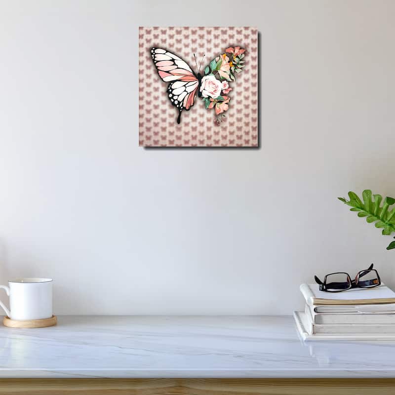 Matashi 5D Flower Butterfly Wall Art print