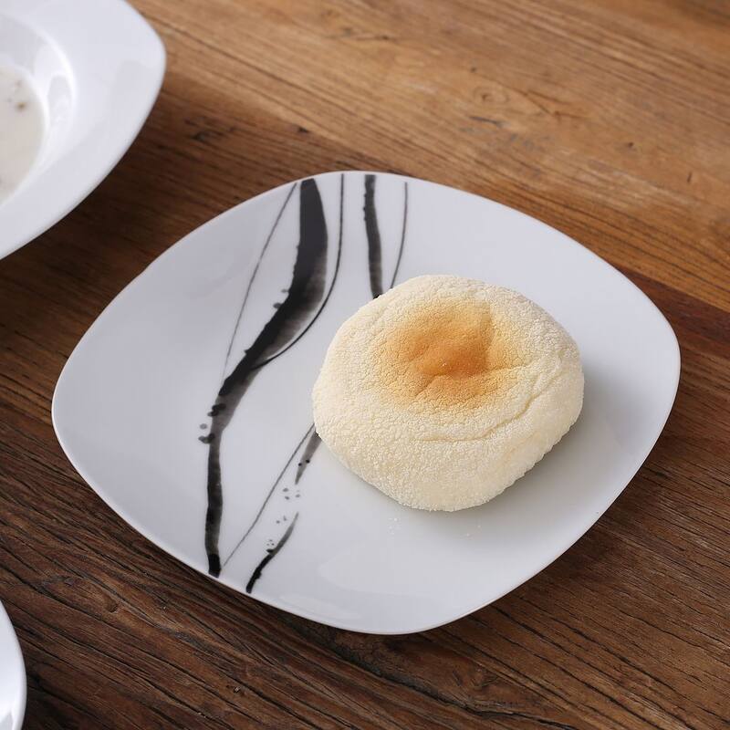 VEWEET 'Teresa' Porcelain Dinner Plate Sets (Service for 6)