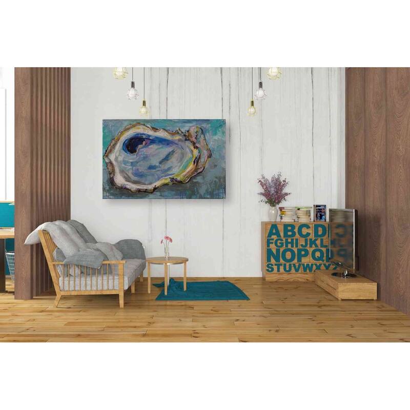 Epic Graffiti "Oyster Two" by Jeanette Vertentes, Canvas Wall Art