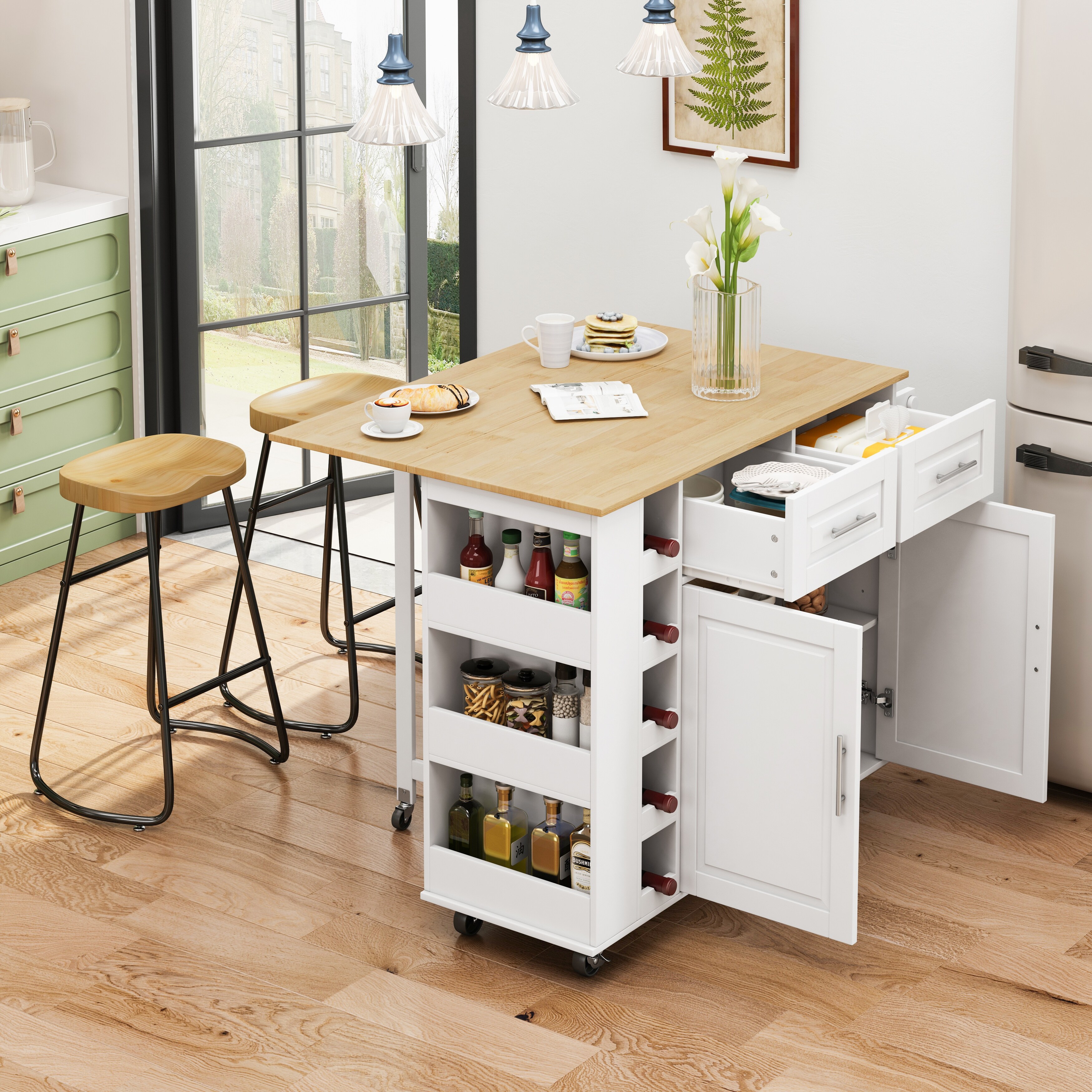 With Seating Kitchen Islands and Carts Bed Bath Beyond