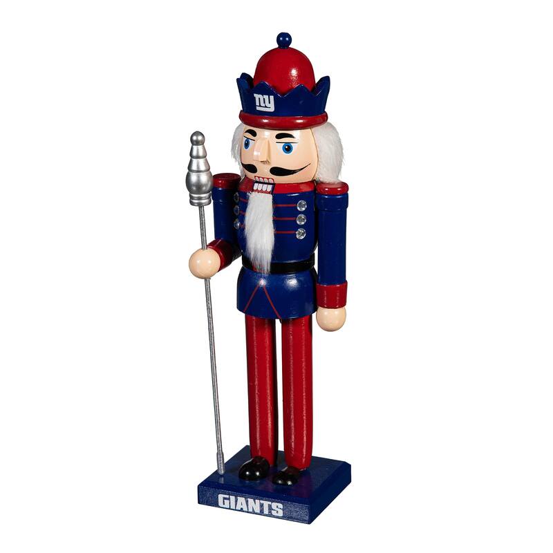 Nutcracker Statue, New York Giants - 4.92''W x 4.53''H x 13.78