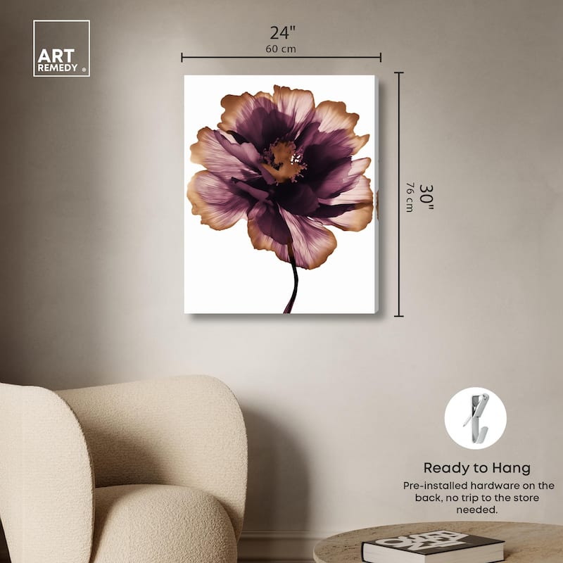Lilac Blooming II Canvas by Art Remedy, Gallery Wrapped