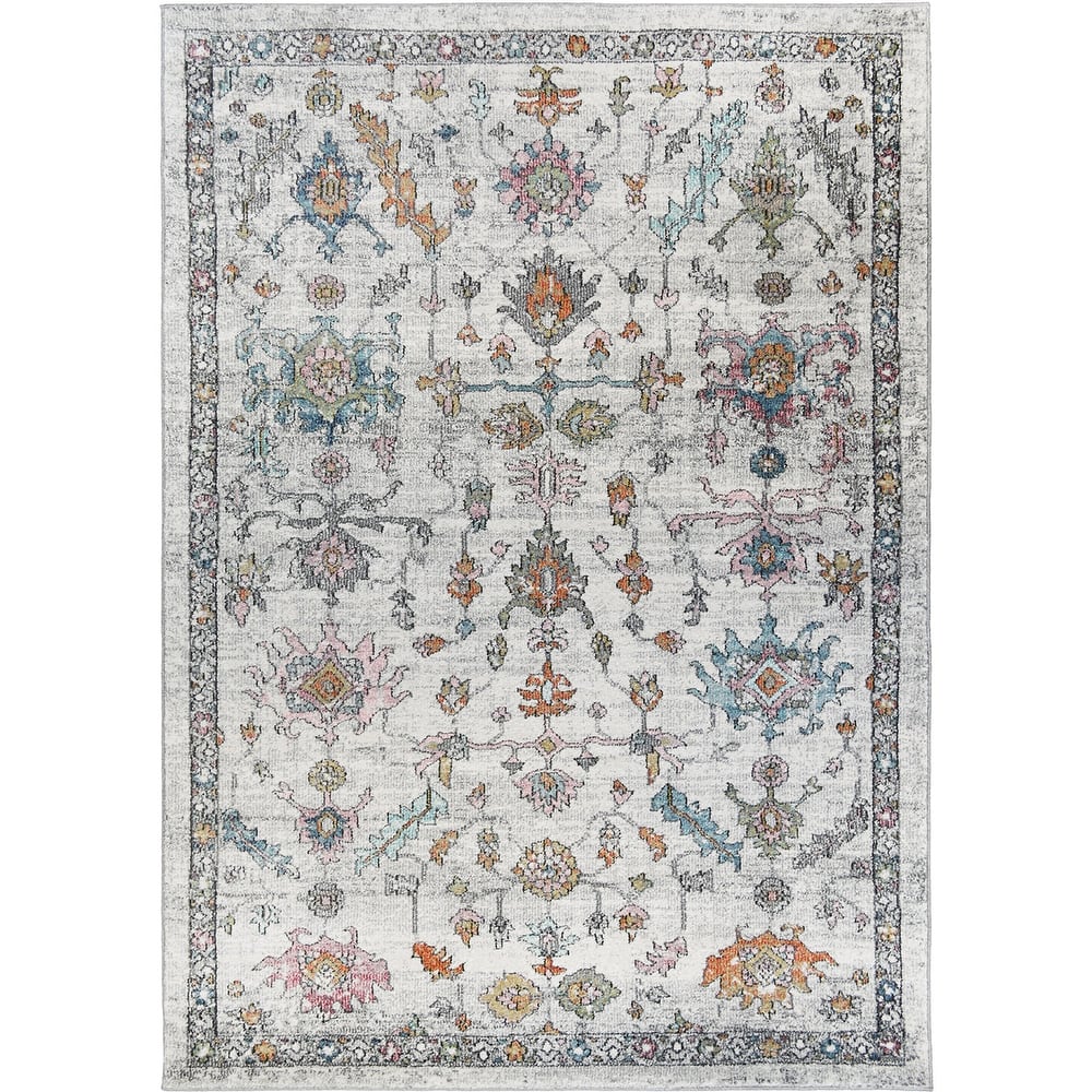 Barcelona Lucia Ivory Oriental Area Rug