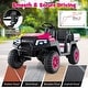 preview thumbnail 39 of 38, Costway 24V 7AH Kids Golf Cart 4WD 2 Seater Ride on Car with Sun Shade