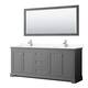 Option Dark Gray, Chrome Trim, Giotto Quartz Top