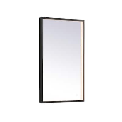 Indigo Home 18x30 inch LED mirror with adjustable color temperature