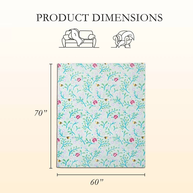 Creative Home Ideas 60" x 70" Plush Throws