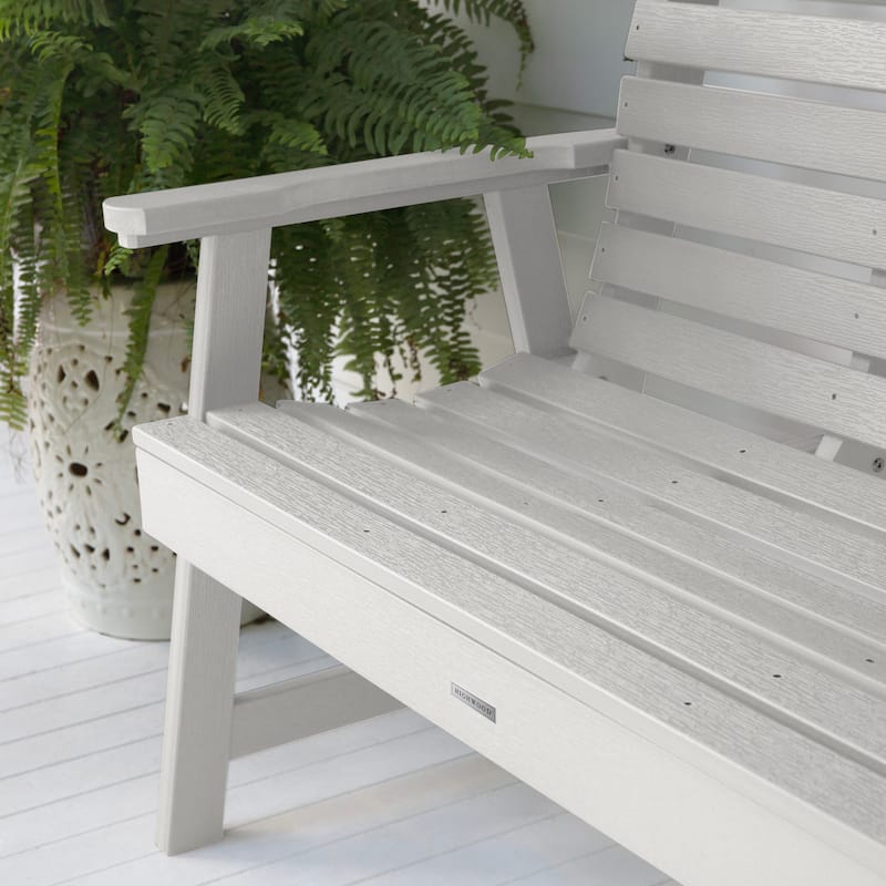 HIGHWOOD Weatherly Eco-Friendly 4-foot Garden Bench