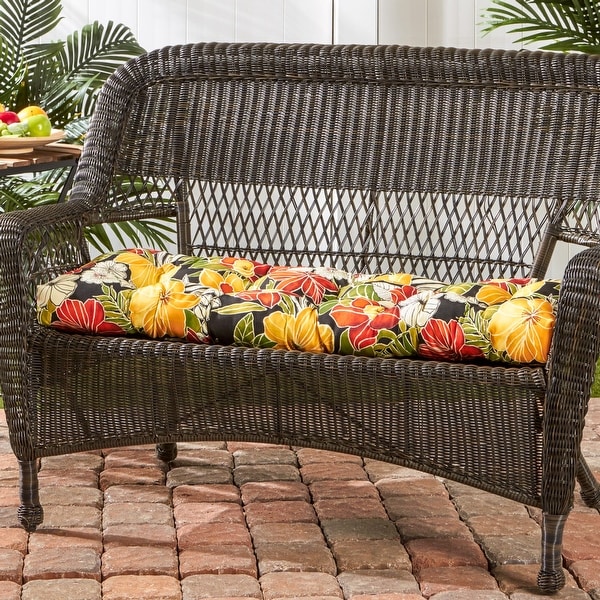 Aloha Floral 44 inch Swing Bench Cushion On Sale Bed Bath Beyond 21490222