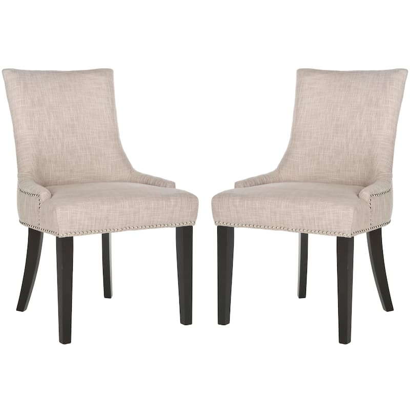SAFAVIEH Lester Dining Chair (Set of 2) - 24"W x 25"D x 39"H