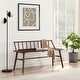 preview thumbnail 4 of 20, Middlebrook Solid Wood Low-Back Spindle Entry Bench