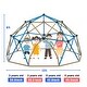 preview thumbnail 20 of 28, 12 ft Kids Climbing Dome Durable Jungle Gym Play Center with Monkey Bars for Outdoor Fun - 144” L x 144” W x 72” H