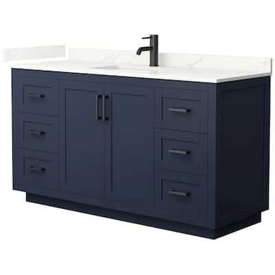 Wyndham Collection WCF292960S-QTZ-UNSMXX Miranda 60" Free Standing