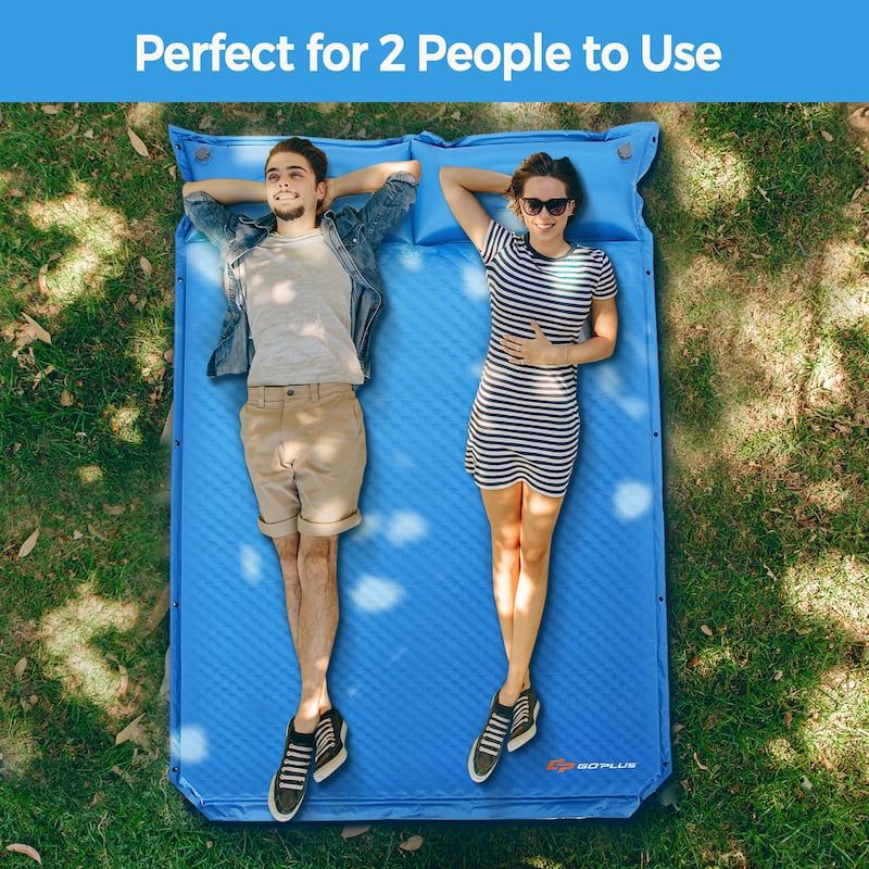 Goplus Full Size Self-Inflating Camping Mat Outdoor Sleeping Pad