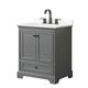 Option Dark Gray / Giotto Quartz Top / Matte Black