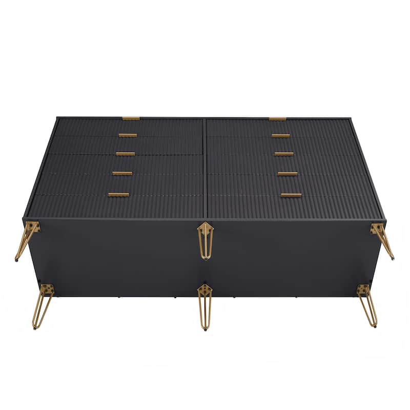 Manhattan Comfort Dumbo Modern 10-Drawer Double Tall Dresser