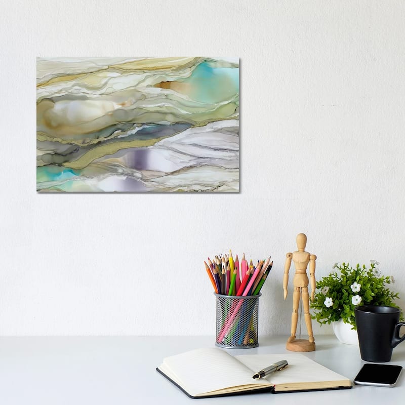 iCanvas "Marbled Glass III" by Carol Robinson Canvas Print - 8x12x0.75