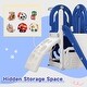 preview thumbnail 23 of 55, Toddler Slide and Swing Set 5 in 1