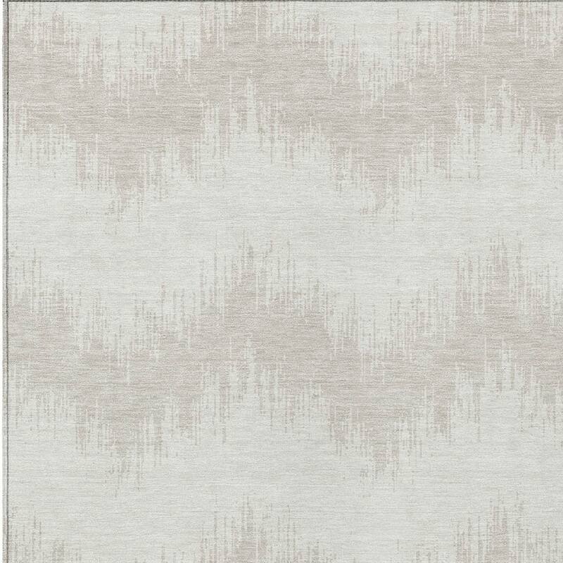 HomeRoots Chevron Transitional Rectangle Outdoor Rug