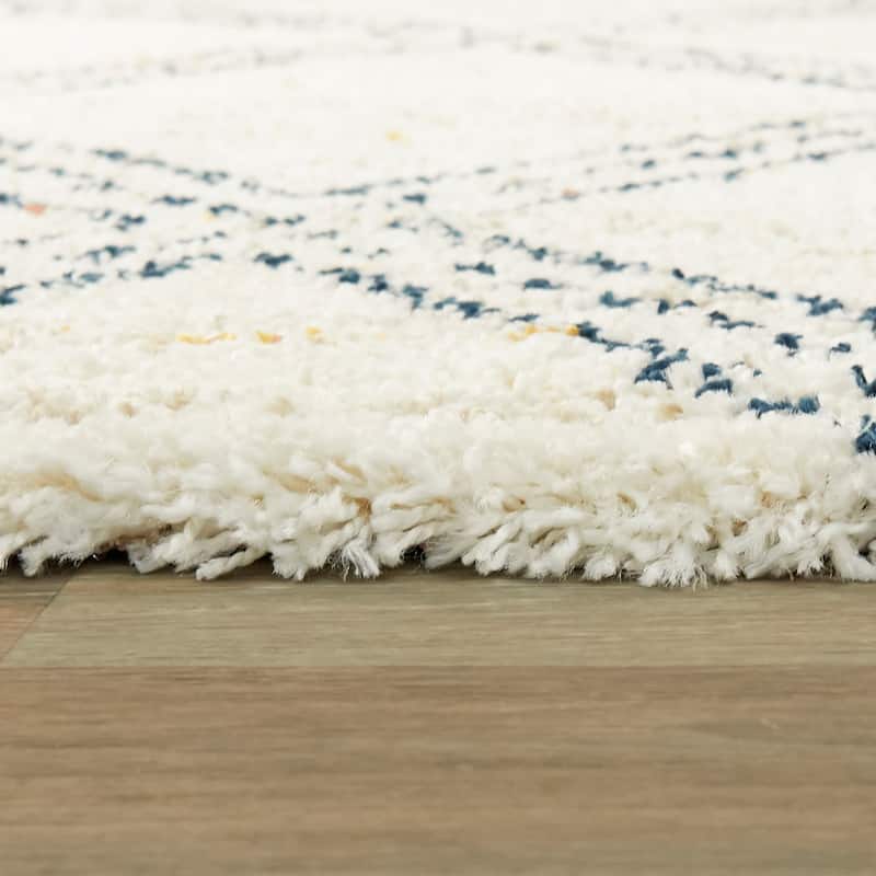 Westerfeld Geometric Shag Area Rug