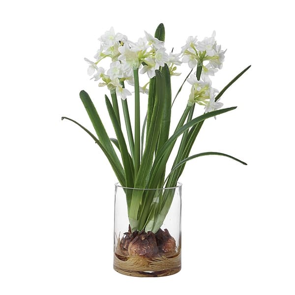 slide 2 of 3, Uttermost Lacey Daffodil Accent Arrangement