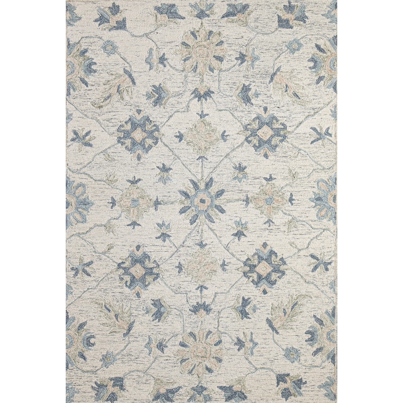 Bashian Nunuu Ivory Transitional Area Rug