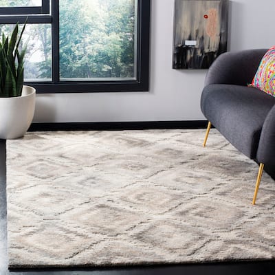 SAFAVIEH Handmade Wyndham Jida & Contemporary Geometric Wool Rug