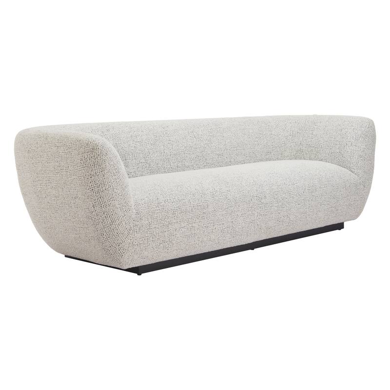 Zambet Sofa Pewter Gray - 95.9" W x 33.5" D x 28.5" H