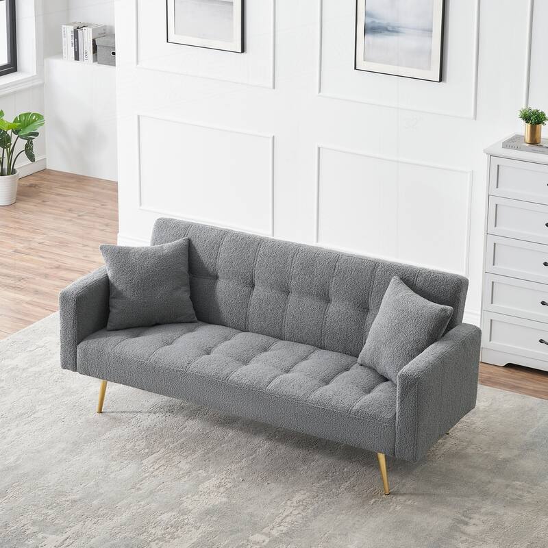 Versatile Fleece Sofa Bed with Multiple Functionalities and Premium Materials