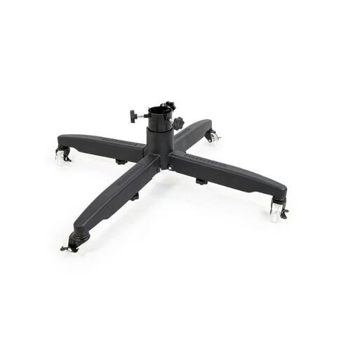 TreeKeeper Universal Rolling Tree Stand for Up To 7.5 ft. Trees - Black - Black