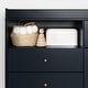 preview thumbnail 15 of 30, South Shore Dylane Changing Table with Drawers and Open Storage