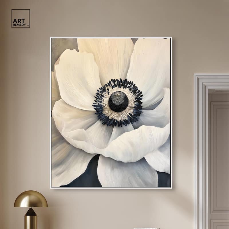 Heart of the Anemone Canvas by Art Remedy