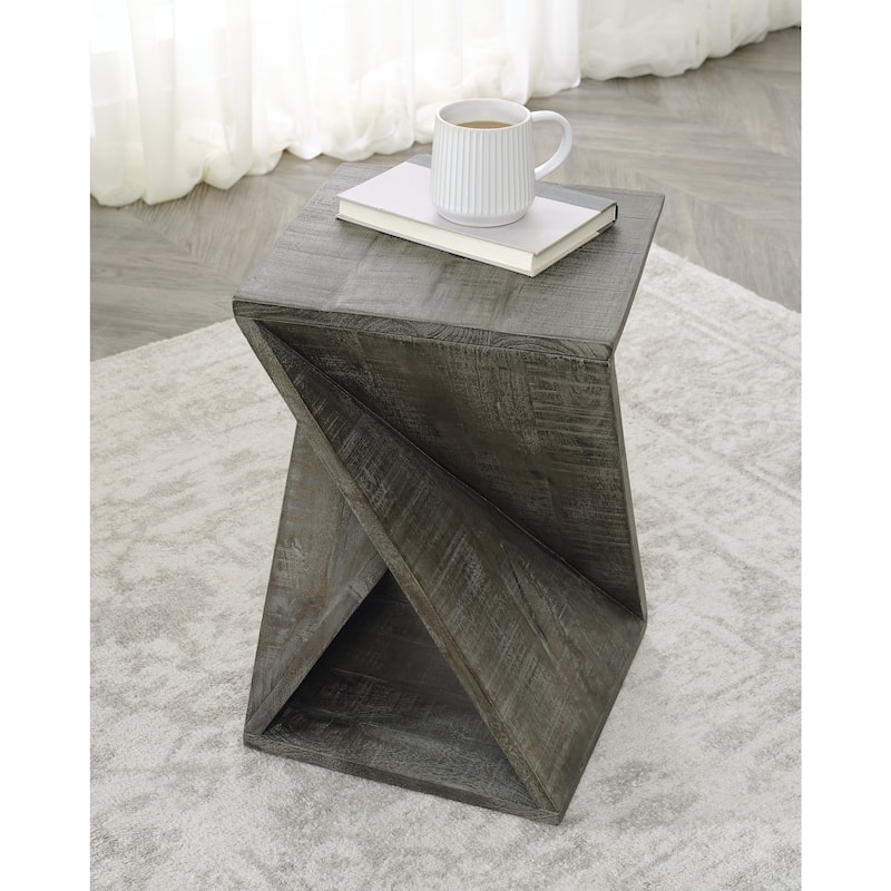 Signature Design by Ashley Zalemont Accent Table - 14"W x 14"D x 22"H