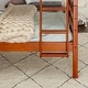 preview thumbnail 5 of 11, Walker Edison Solid Wood Twin-over-Twin Size Bunk Bed - Cherry