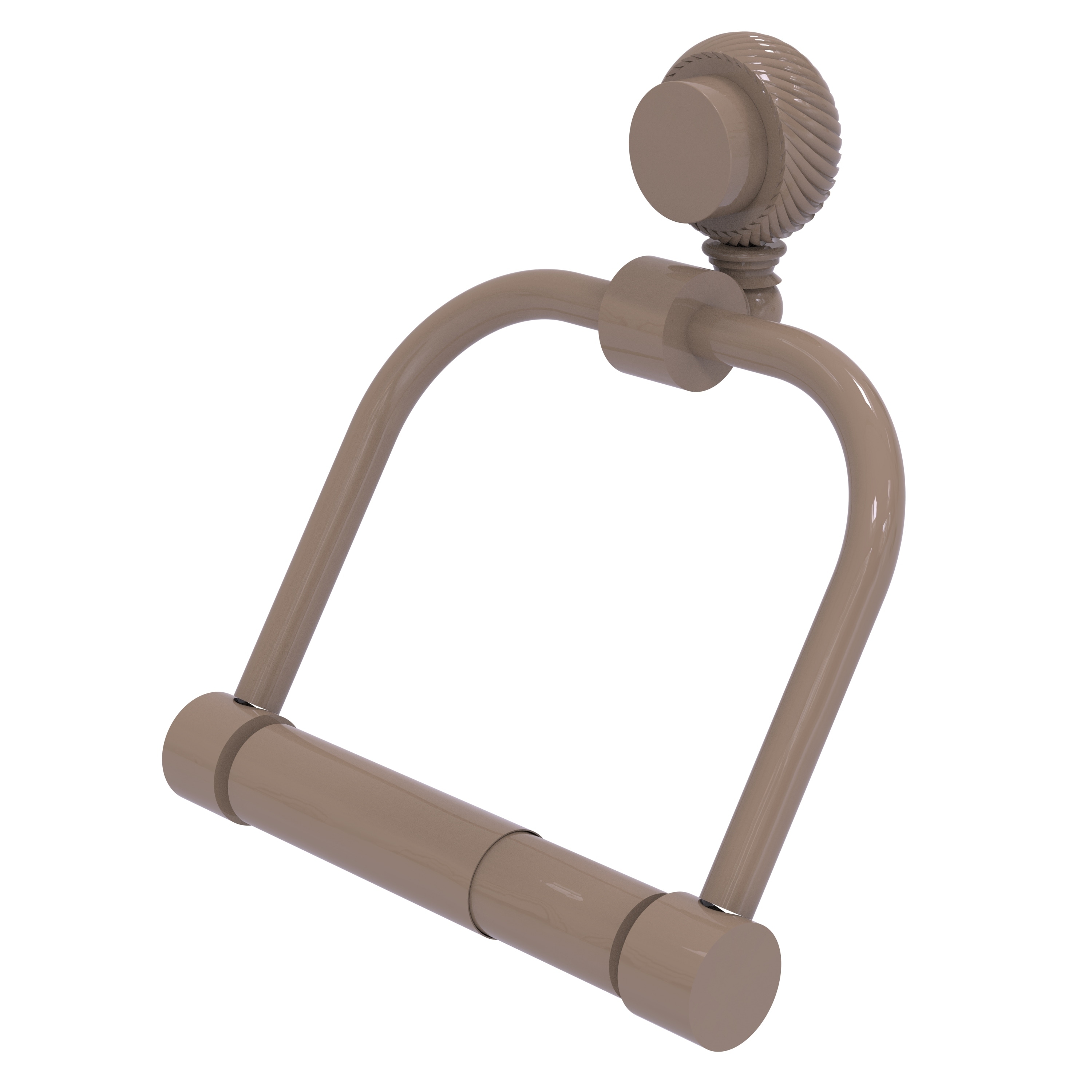 Allied Brass Venus Collection 2 Post Toilet Tissue Holder with Twisted Accents