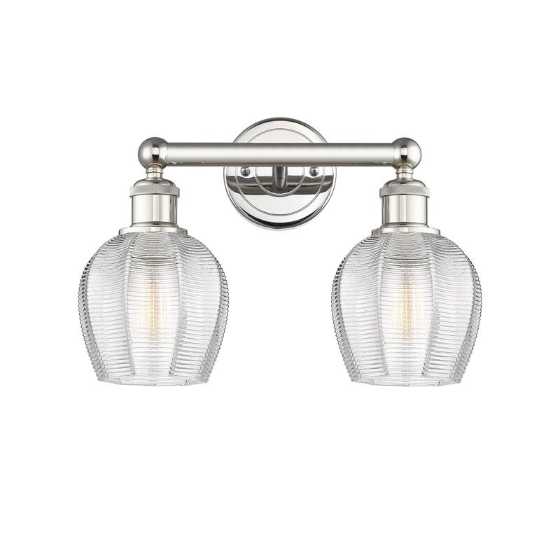 Innovations Lighting 616-2W-11-15 Norfolk Vanity Norfolk 2 Light 15"
