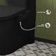 preview thumbnail 4 of 5, Aqua Non-Electric Bidet Toilet Attachment In Glossy Black With Black Knob