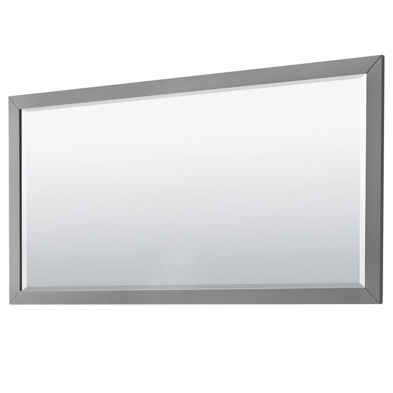 Strada 84-Inch Double Vanity Set, Cultured Marble Top, 70-Inch Mirror