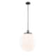 Option Matte White / Black Antique Brass
