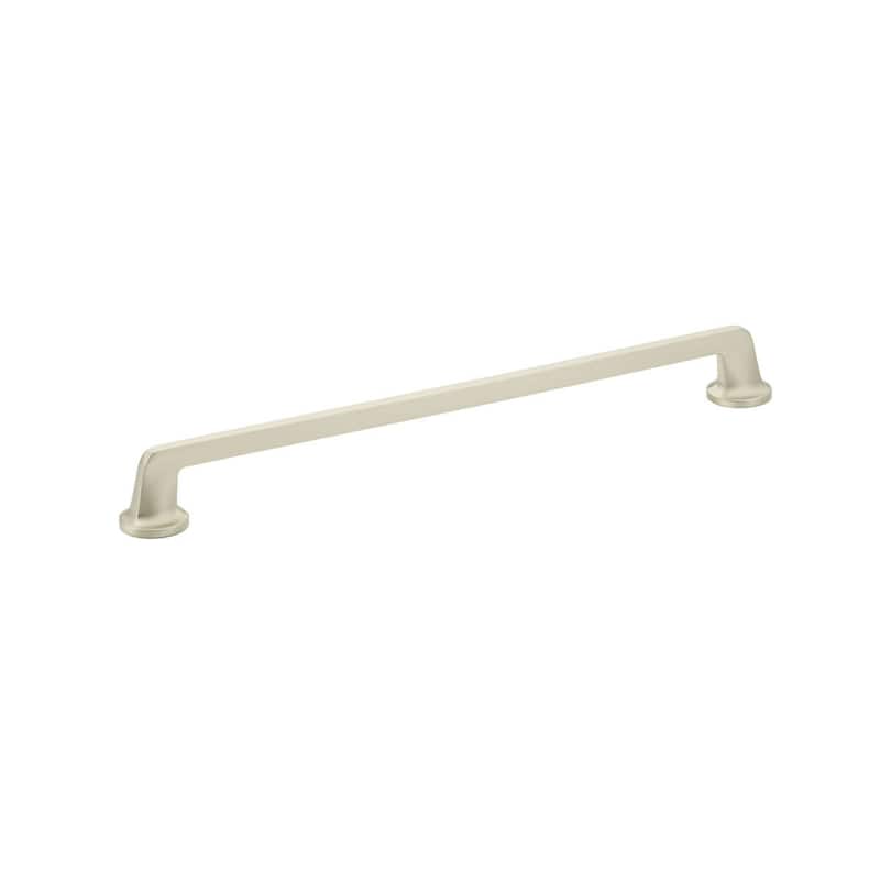 Schaub and Company Northport 12" Center to Center Contemporary Large - Satin Nickel