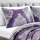 preview thumbnail 3 of 3, Wellco Bedding Comforter Set 3 Piece All Season,Purple